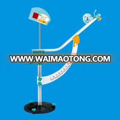 two-dimensional horizontal projectile motion apparatus for physics laboratory apparatus