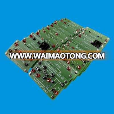 circuit board to study series and parallel circuit in physics teaching aids